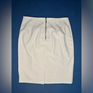 Kenar dressy pencil skirt light pink back zipper lined back slit​